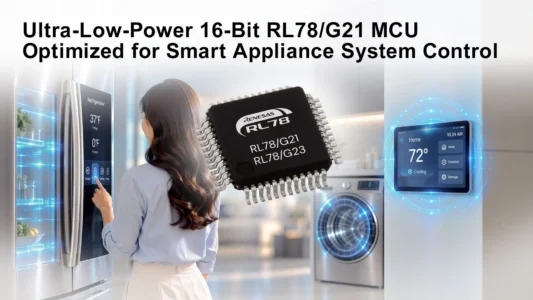 Renesas RL78/G21: štedljiviji čip za kućne uređaje
