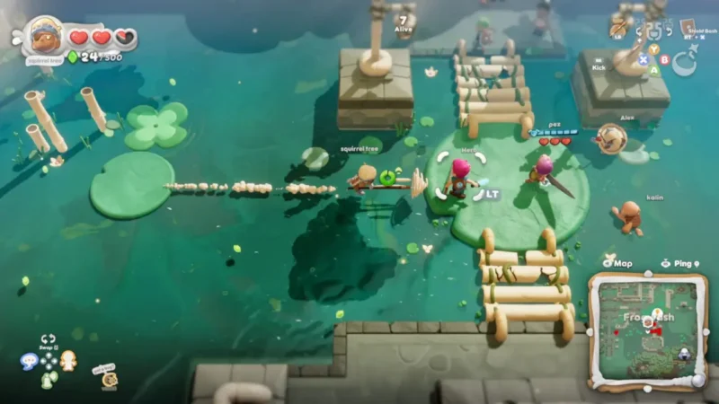 Scramble Knights Online Xbox: zaokret koji je spasao igru 1 Scramble Knights Online Xbox kooperativna borba u prikazu odozgo