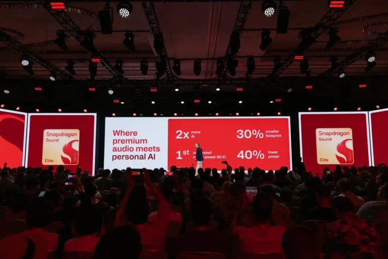 Snapdragon Sound Elite Gen2 audio platforma na Snapdragon Summitu