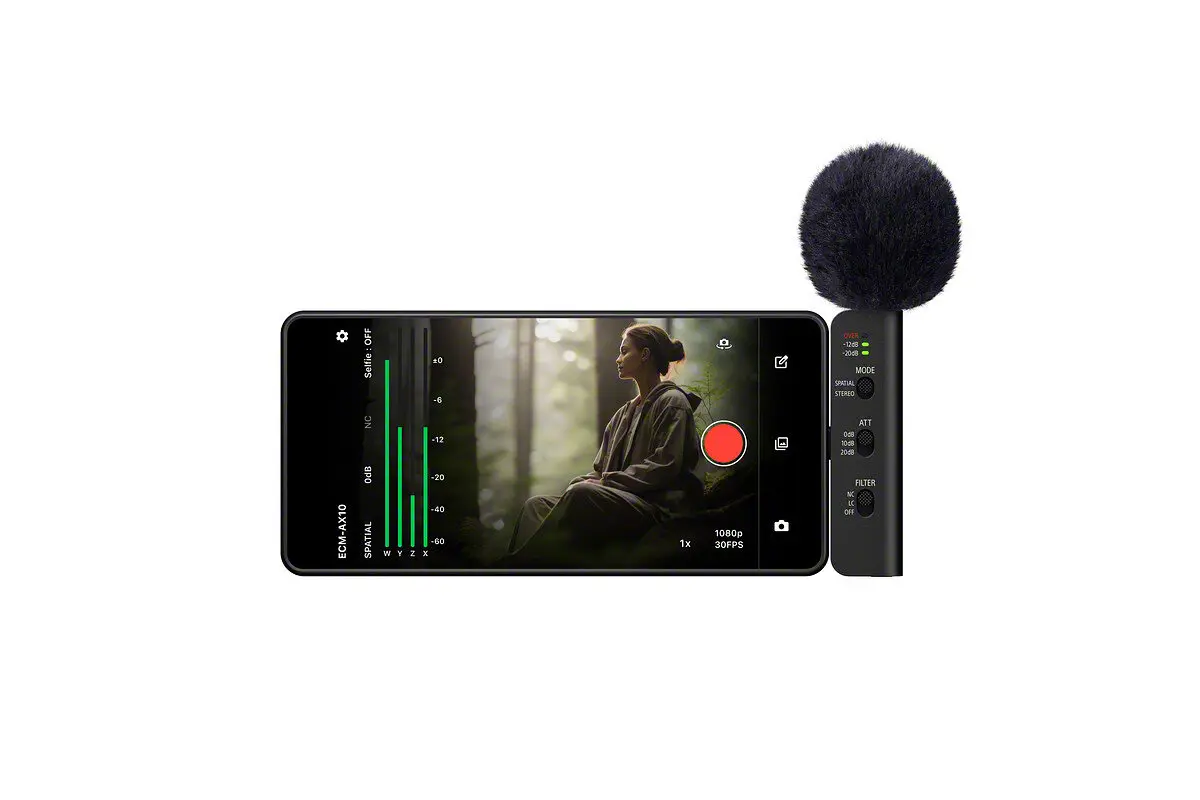 Sony ECM-AX10 prostorni mikrofon za telefone