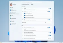 Windows 11 Insider Start meni i prilagođavanje