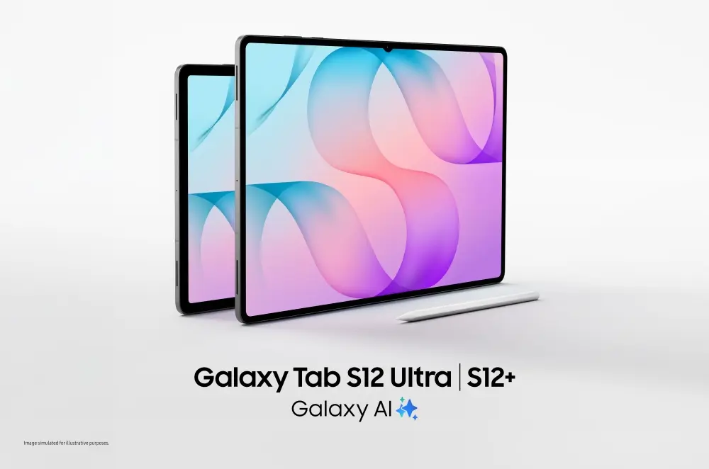 Galaxy Tab S12 produktivnost prikazana uz Tab S12 Ultra i Tab S12 Plus