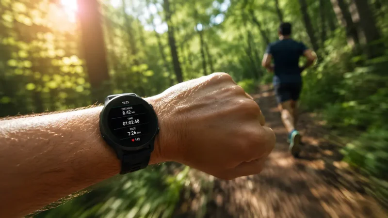 Garmin Enduro 4 baterija i funkcije prikazane na sportskom satu
