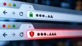 Dve skoro iste web adrese sa različitim bezbednosnim statusom