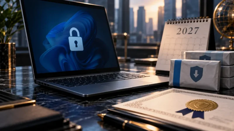 Windows Update sertifikati 2027 na poslovnom računaru